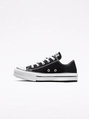 Converse Black EVA Lift Chuck Ox Youth Trainers - Image 2 of 6