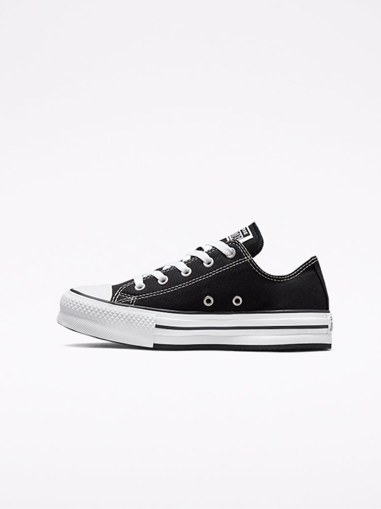 Converse Black EVA Lift Chuck Ox Youth Trainers - Image 2 of 6