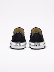 Converse Black EVA Lift Chuck Ox Youth Trainers - Image 4 of 6
