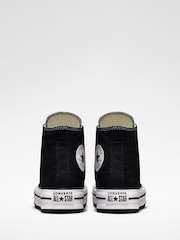 Converse Black Eva Lift High Top Junior Trainers - Image 8 of 9