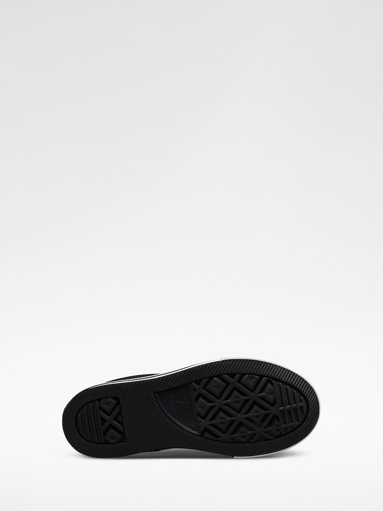 Converse Black Eva Lift High Top Junior Trainers - Image 9 of 9