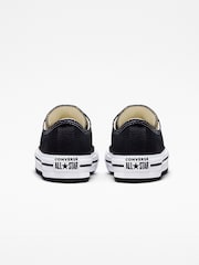Converse Black Eva Lift Chuck Ox Junior Trainers - Image 4 of 6