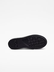 Converse Black Eva Lift Chuck Ox Junior Trainers - Image 6 of 6