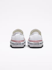 Converse White Eva Lift Chuck Ox Junior Trainers - Image 3 of 6