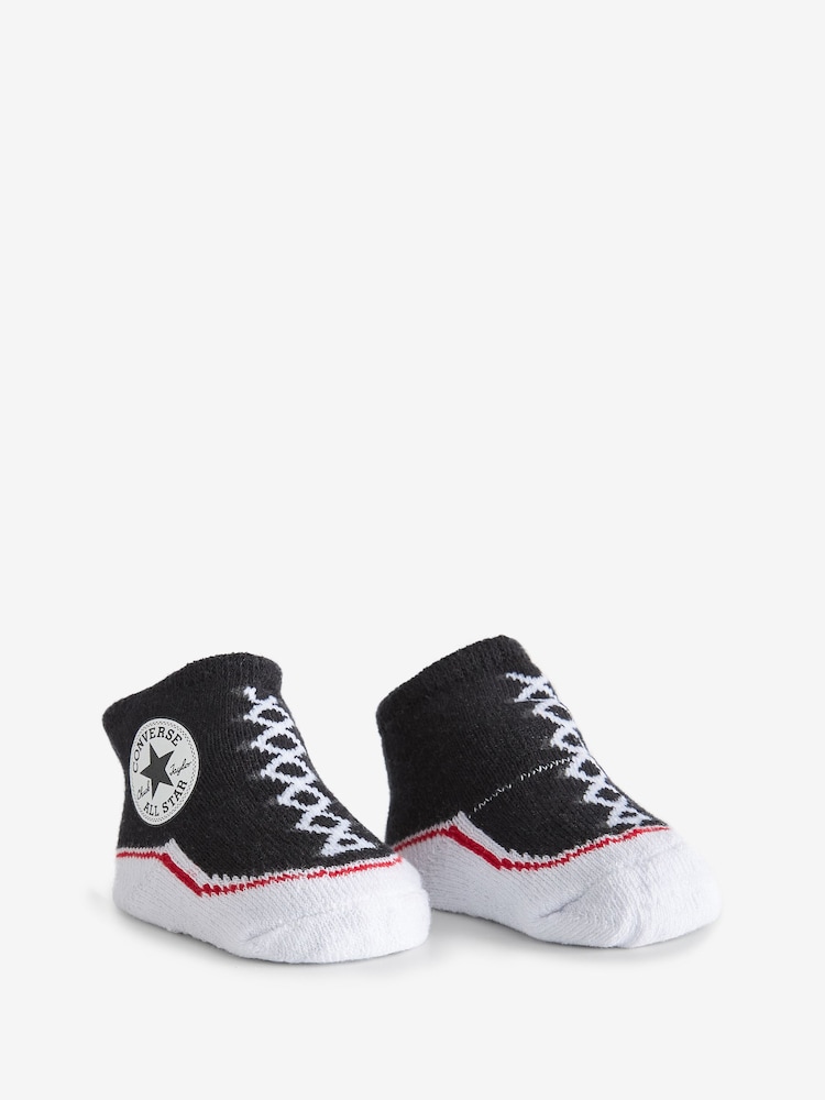 Converse Black Romper and Bootie Baby Set - Image 2 of 3