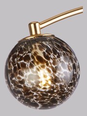 Searchlight Gold Florence 3 Light Flush Ceiling Light - Image 4 of 4
