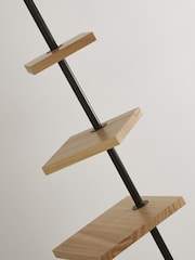Searchlight Natural Shelli Shelf Floor Lamp - Image 2 of 4