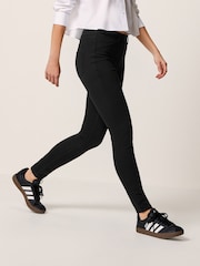 Zwart - Legging van jersey-denim - Image 3 of 7