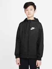 Nike Black Windrunner Jacket - Image 1 of 7
