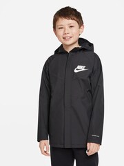 Nike Black Storm-FIT Waterproof Raincoat - Image 1 of 5