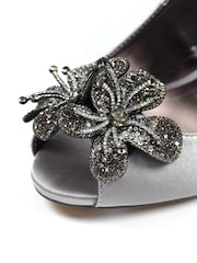 Lunar Ankara Peep Toe Slingback Sandals - Image 6 of 6