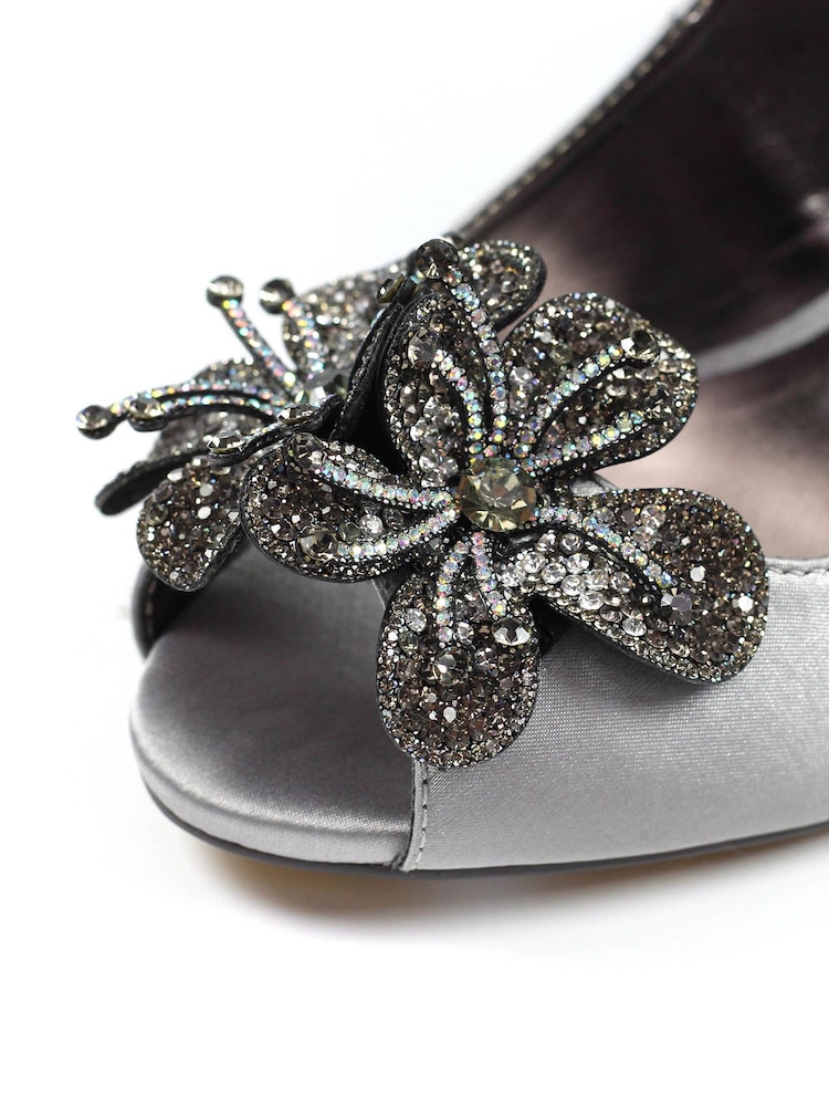 Lunar Ankara Peep Toe Slingback Sandals - Image 6 of 6