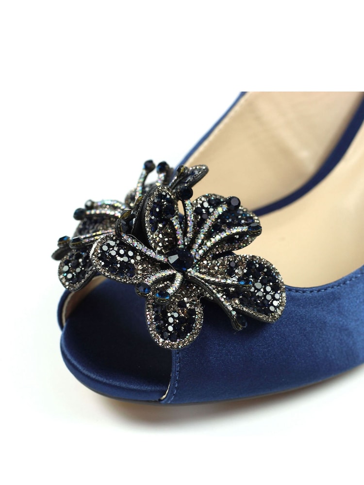 Lunar Ankara Peep Toe Slingback Sandals - Image 6 of 6