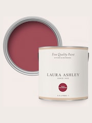 Laura Ashley Pale Cranberry Red 2.5 Litre Kitchen And Bathroom Paint - Image 3 of 4