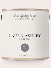 Laura Ashley Pale iris Purple 2.5 Litre Kitchen And Bathroom Paint - Image 3 of 4