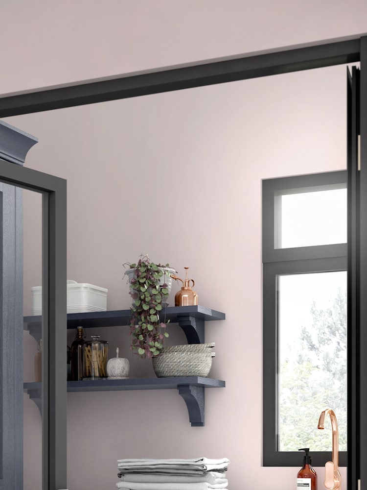 Laura Ashley Pale Blush Pink 2.5 Litre Kitchen And Bathroom Paint - Image 1 of 4 Laura Ashley Pale Blush Pink 2.5 Litre Kitchen And Bathroom Paint - Image 1 of 4