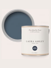 Laura Ashley Dusky Seaspray Blue 2.5 Litre Kitchen And Bathroom Paint - Image 4 of 4