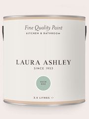 Laura Ashley Duck Egg Blue 2.5 Litre Kitchen And Bathroom Paint - Image 3 of 4