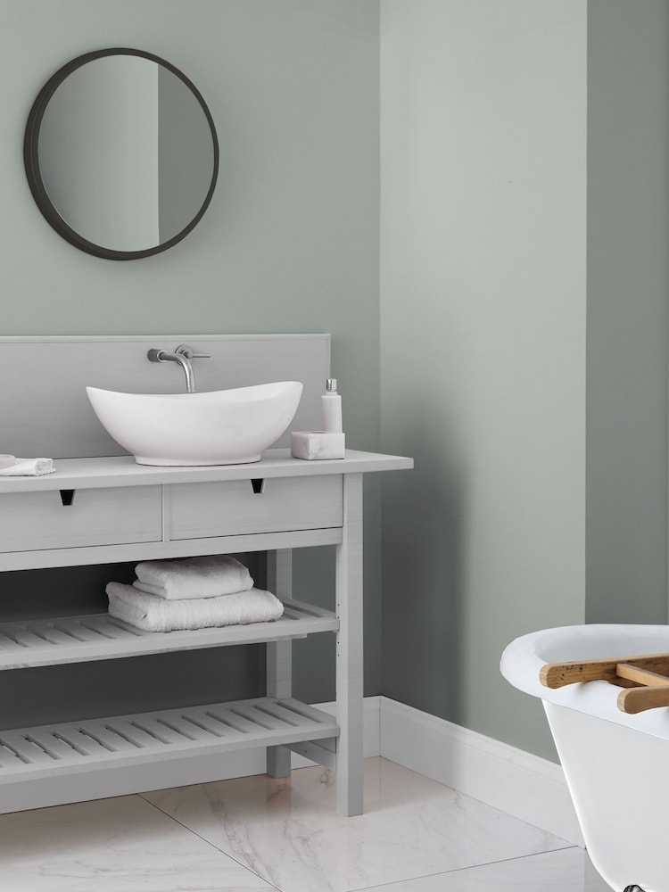 Laura Ashley Pale Duck Egg 2.5 Litre Kitchen And Bathroom Paint - Image 1 of 4