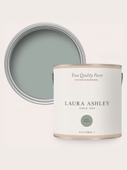 Laura Ashley Grey Green 2.5 Litre Kitchen And Bathroom Paint - Image 4 of 4