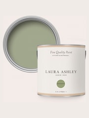 Laura Ashley Hedgerow Green 2.5 Litre Kitchen And Bathroom Paint - Image 3 of 4