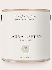 Laura Ashley Pale Sage Leaf Green 2.5 Litre Kitchen And Bathroom Paint - Image 3 of 4