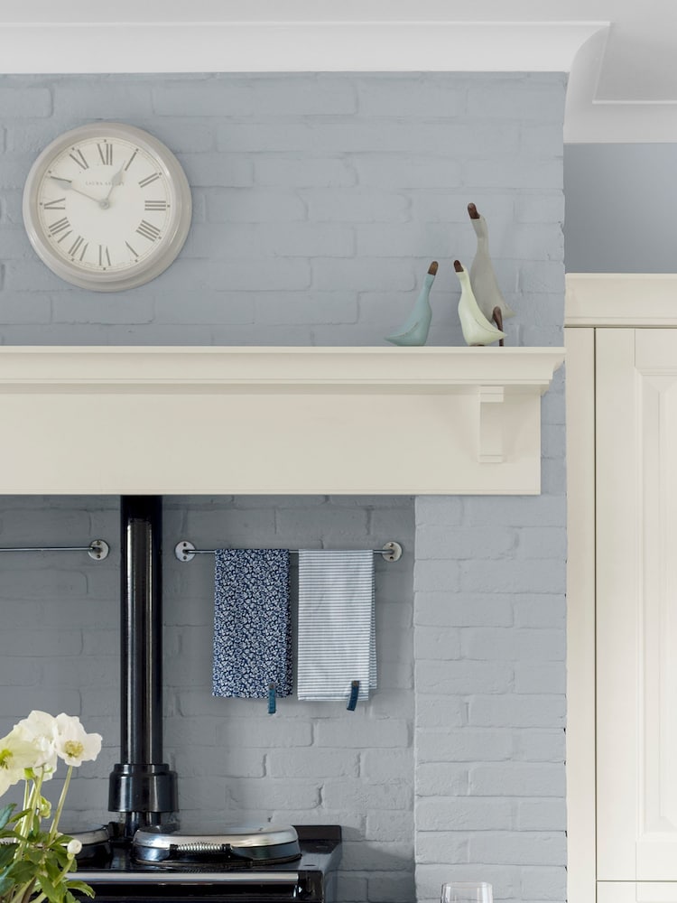 Laura Ashley Pale Slate 2.5 Litre Kitchen And Bathroom Paint - Image 1 of 4