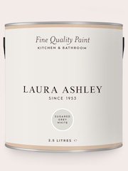Laura Ashley Sugared Grey White 2.5 Litre Kitchen And Bathroom Paint - Image 3 of 4