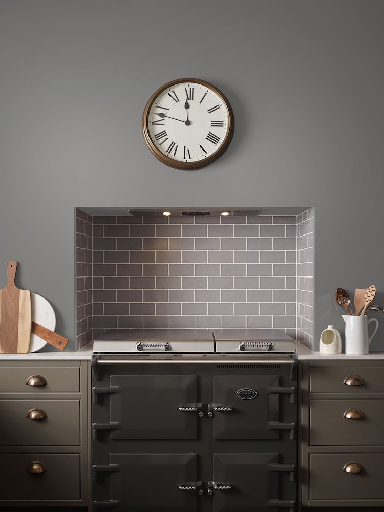 Laura Ashley Pale Charcoal Grey 2.5 Litre Kitchen And Bathroom Paint - Image 1 of 4