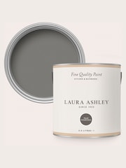 Laura Ashley Pale Charcoal Grey 2.5 Litre Kitchen And Bathroom Paint - Image 4 of 4