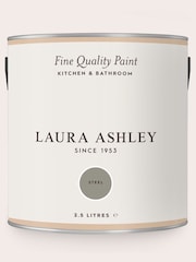 Laura Ashley Steel Grey 2.5 Litre Kitchen And Bathroom Paint - Image 3 of 4