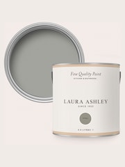 Laura Ashley Steel Grey 2.5 Litre Kitchen And Bathroom Paint - Image 4 of 4