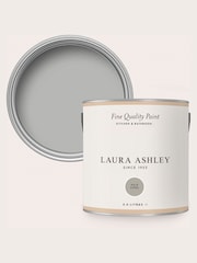 Laura Ashley Pale Steel Grey 2.5 Litre Kitchen And Bathroom Paint - Image 4 of 4