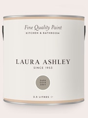 Laura Ashley Dark Dove Grey 2.5 Litre Kitchen And Bathroom Paint - Image 3 of 4