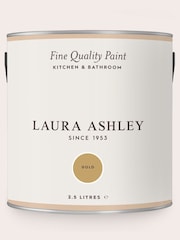 Laura Ashley Gold 2.5 Litre Kitchen And Bathroom Paint - Image 3 of 4