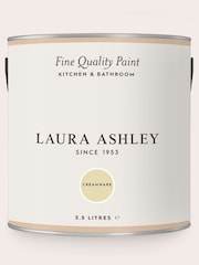 Laura Ashley Creamware 2.5 Litre Kitchen And Bathroom Paint - Image 3 of 4