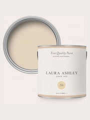 Laura Ashley Pale Beige Linen 2.5 Litre Kitchen And Bathroom Paint - Image 4 of 4