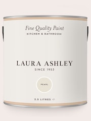 Laura Ashley Pearl 2.5 Litre Kitchen And Bathroom Paint - Image 3 of 4