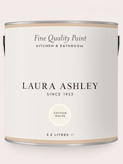 Laura Ashley Cotton White Kitchen And Bathroom Paint - Image 3 of 4
