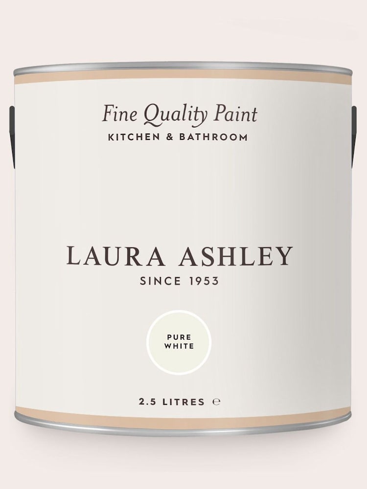 Laura Ashley Pure White Kitchen And Bathroom Paint - Image 2 of 4