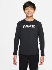 Nike Pro Black Dri-FIT Long Sleeve Base Layer Top - Image 1 of 5
