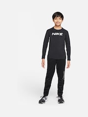 Nike Pro Black Dri-FIT Long Sleeve Base Layer Top - Image 2 of 5