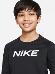 Nike Pro Black Dri-FIT Long Sleeve Base Layer Top - Image 4 of 5