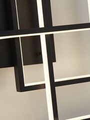 Searchlight Black Calli LED Wall Light - Image 4 of 4