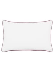 Laura Ashley Grape Purple Gosford Anniverary Feather Filled 100% Cotton Cushion - Image 4 of 4