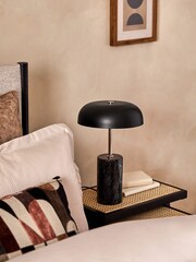Searchlight Black Greta Marble Table Lamp - Image 2 of 7