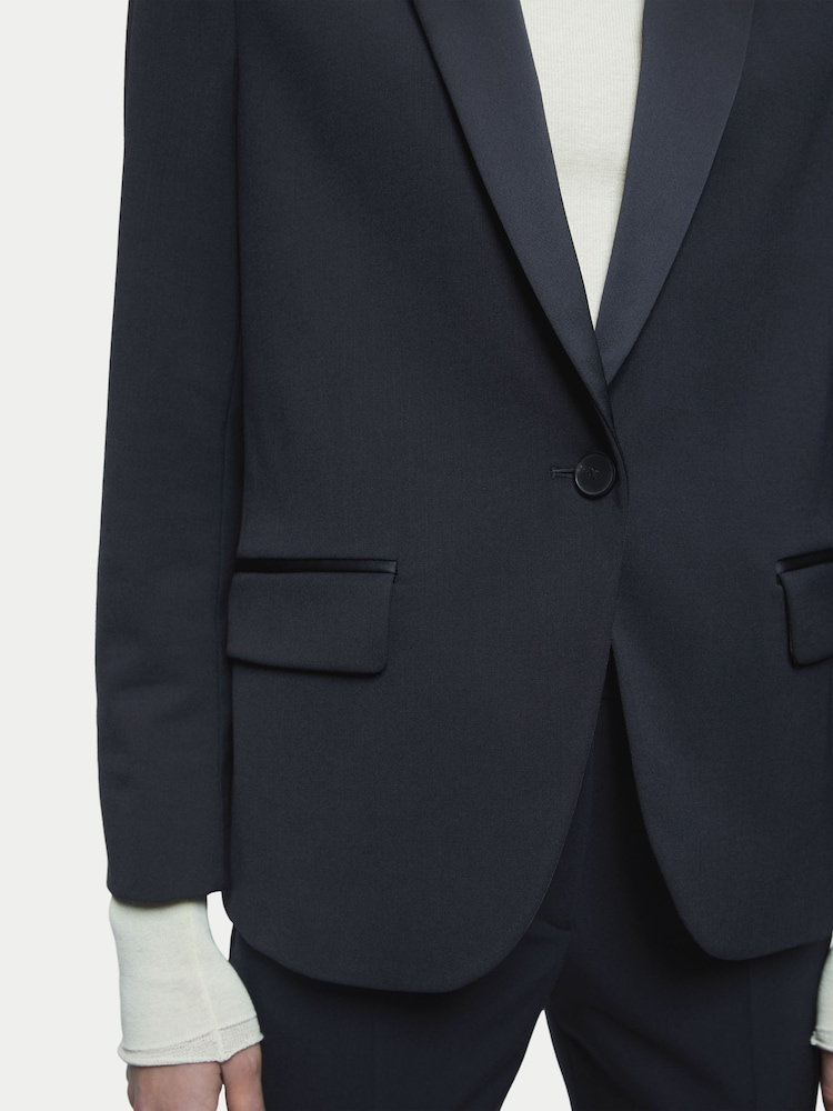 Jigsaw Blue Paris Brook Shortline Blazer - Image 6 of 6