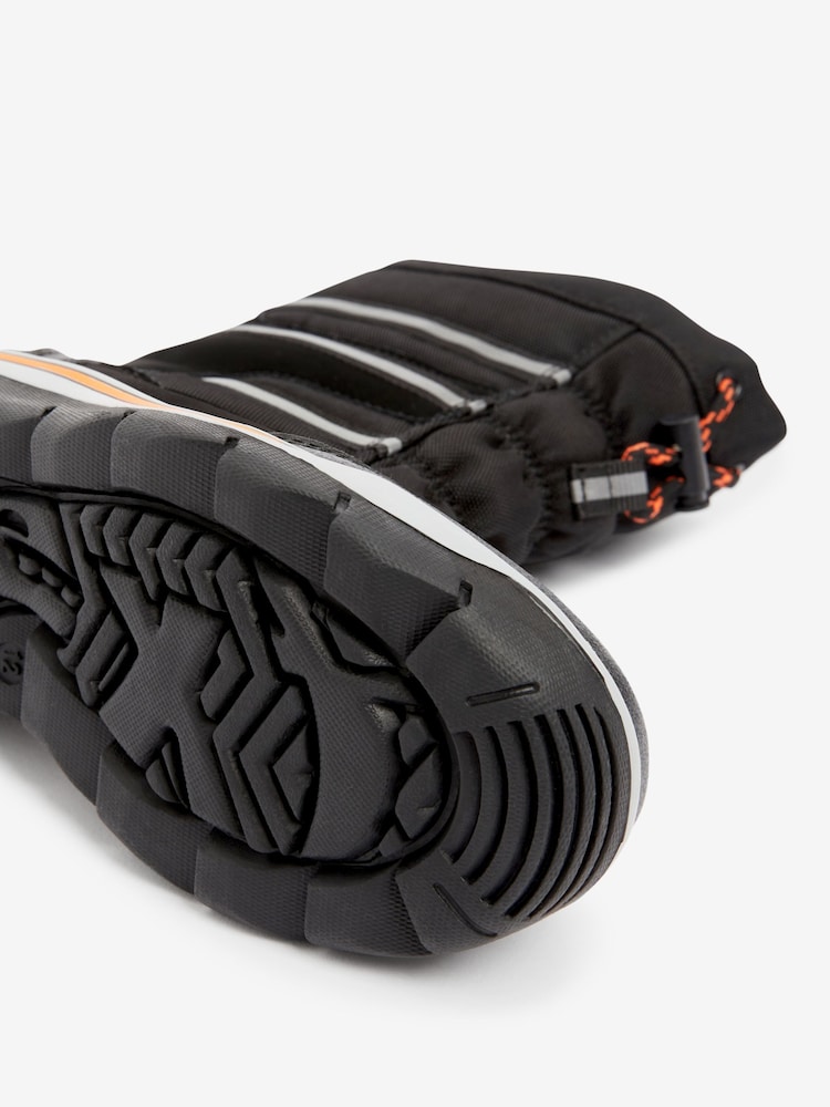 Black Water Resistant Thinsulate™ Warm Lined Snow Boots - Image 6 of 6