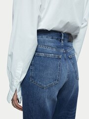 Jigsaw Blue Delmont 100% Cotton Jeans - Image 3 of 4