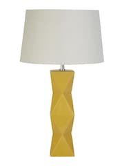 Searchlight Ochre Yellow Asher Table Lamp - Image 3 of 4
